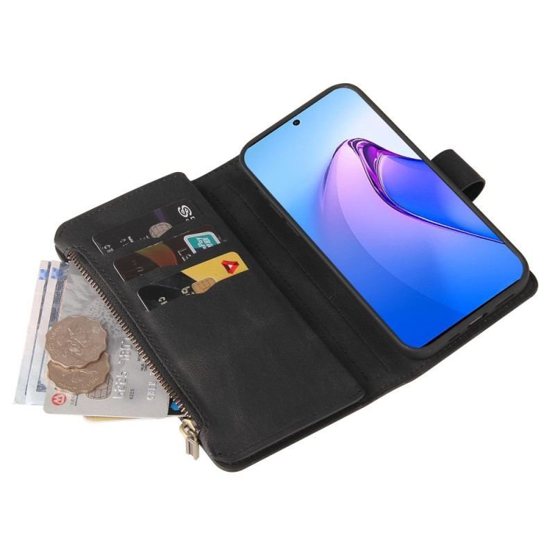 Housse Oppo Reno 8 Pro Multi-Fonctions Porte-Cartes