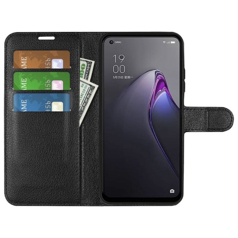 Housse Oppo Reno 8 Style Classique