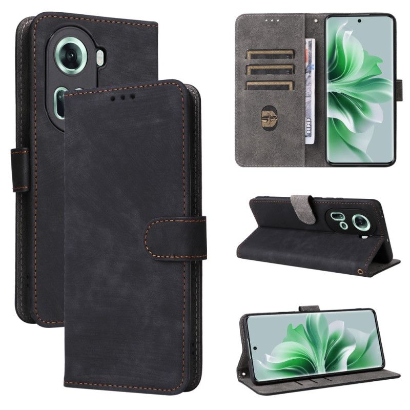 Housse Oppo Reno11 5G Style Portefeuille avec Blocage RFID