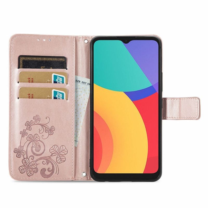 Housse Pour Alcatel 3L (2021) / 1S (2021) Fleurs D'asie