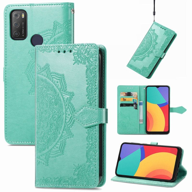 Housse Pour Alcatel 3L (2021) / 1S (2021) Mandala Moyen Age