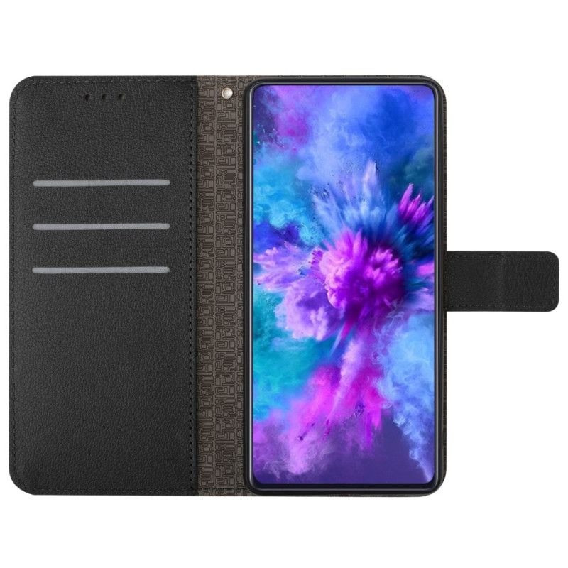 Housse Realme 12 Pro / 12 Pro Plus Motif à Lanière