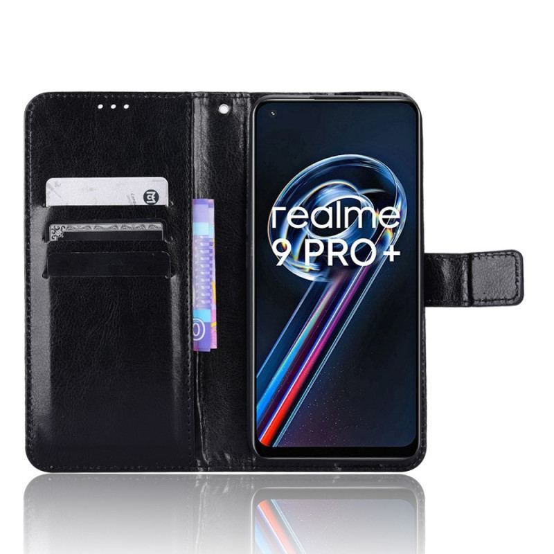 Housse Realme 9 5G Simili Cuir Flashy