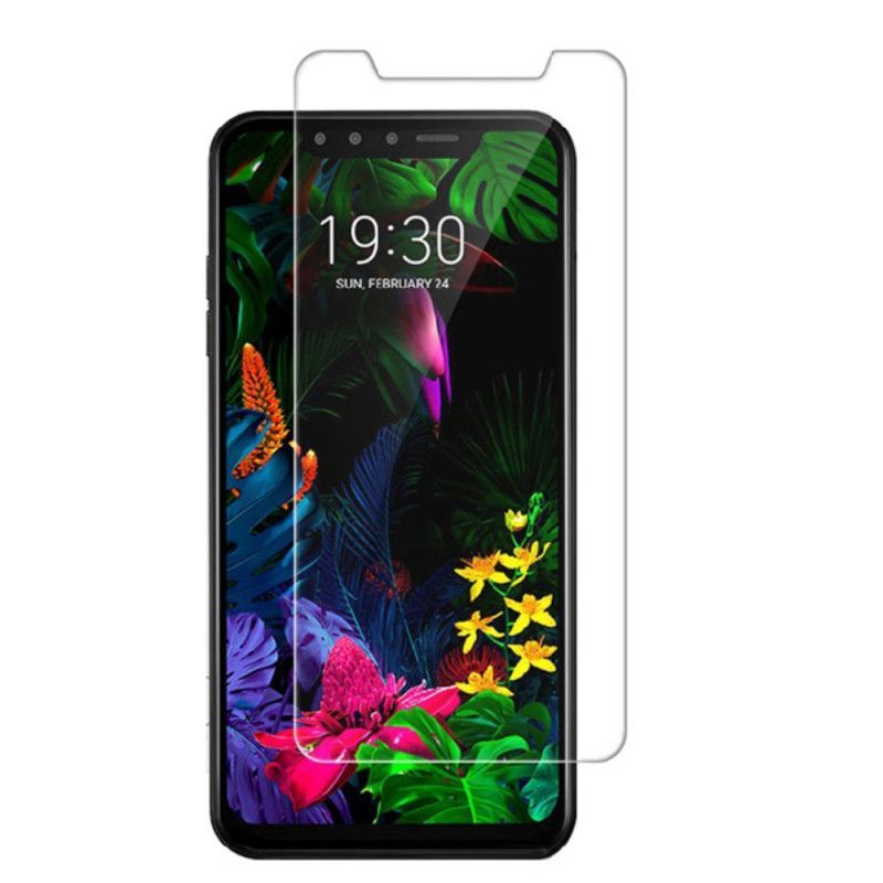 Protection En Verre Trempé Pour L’écran Du Lg G8s Thinq