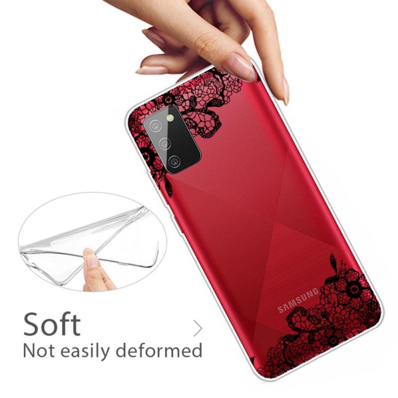 Coque Samsung Galaxy A02s Dentelle Fine