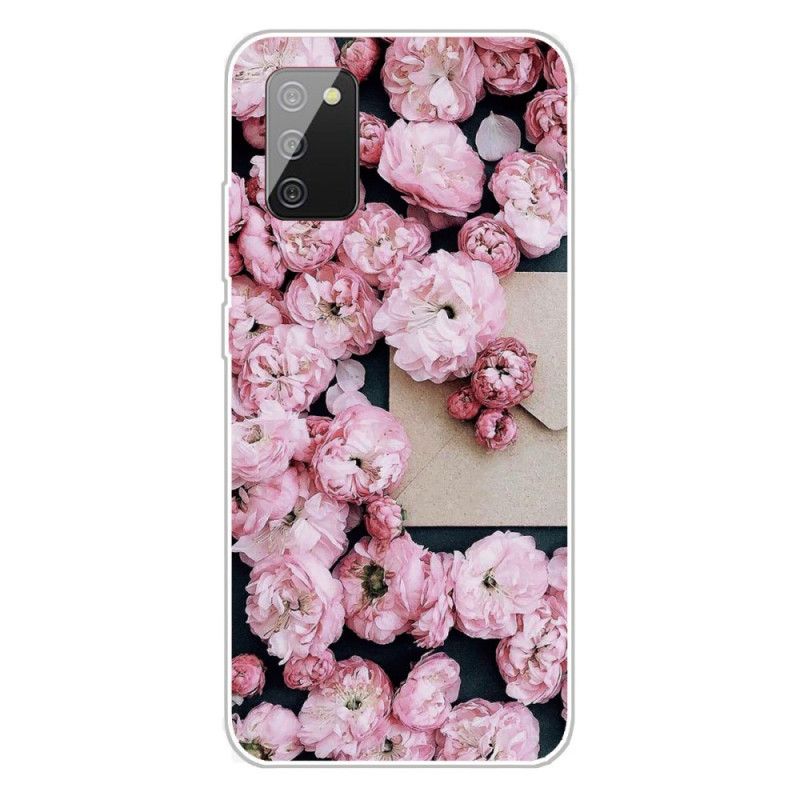 Coque Samsung Galaxy A02s Fleurs Intenses