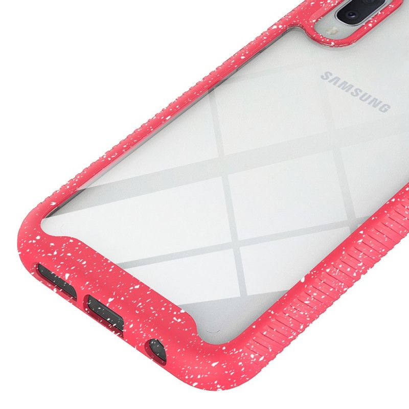 Coque Samsung Galaxy A10e Conception Rebords Paillettes