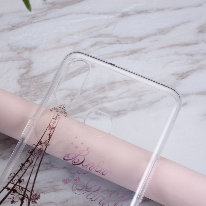 Coque Samsung Galaxy A10s Transparente Bonjour Paris