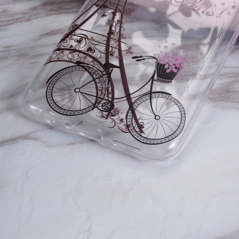 Coque Samsung Galaxy A10s Transparente Bonjour Paris