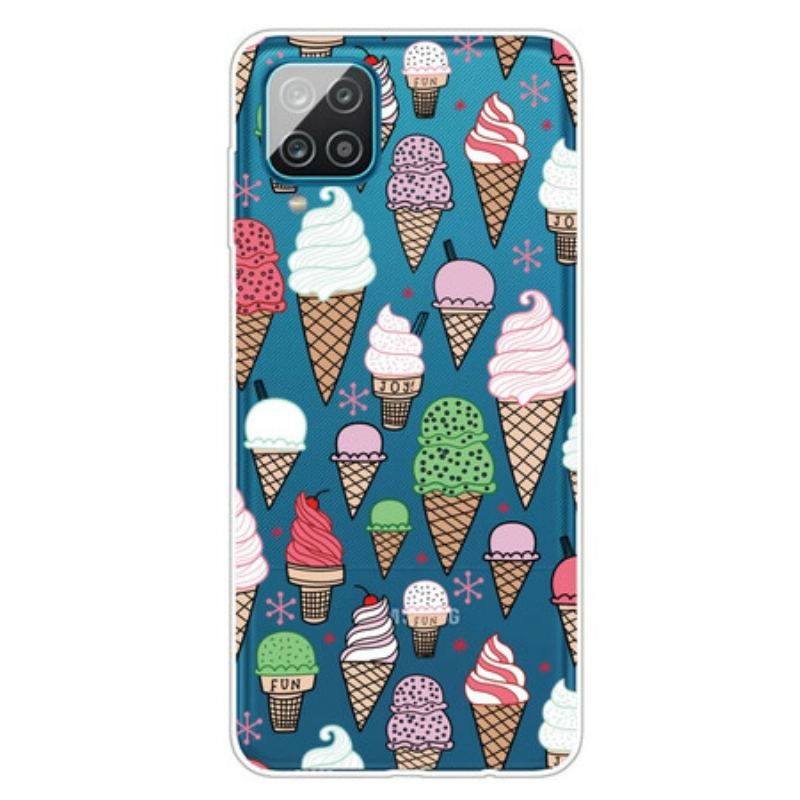 Coque Samsung Galaxy A12 / M12 Glaces à la Crème