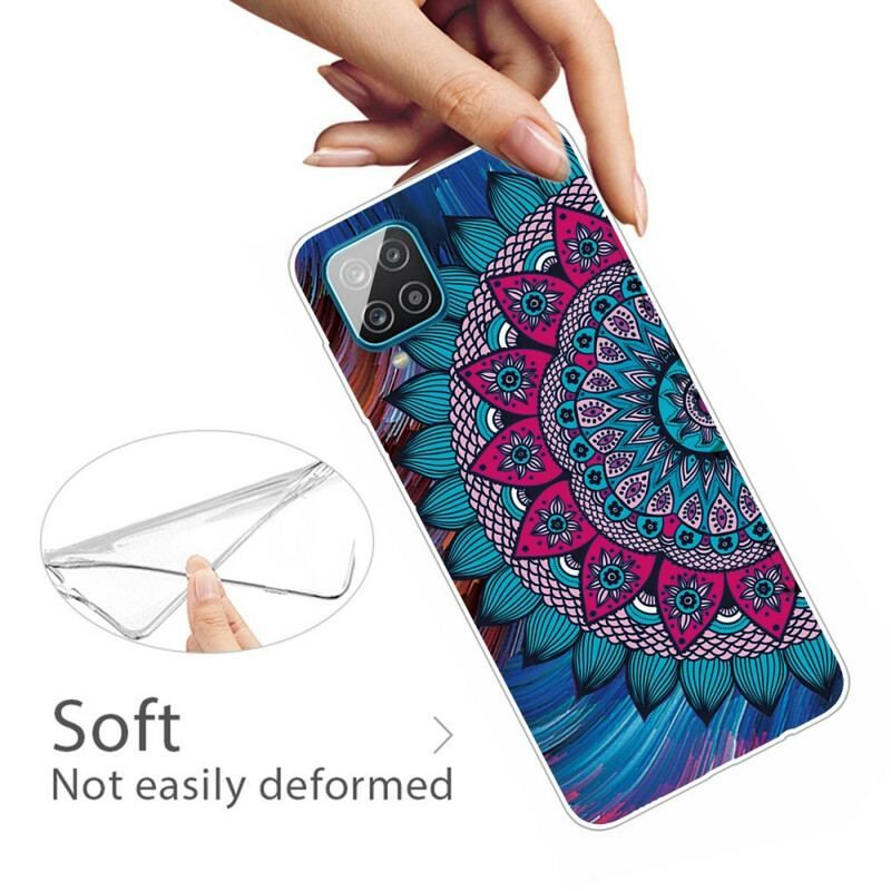 Coque Samsung Galaxy A12 / M12 Mandala Coloré