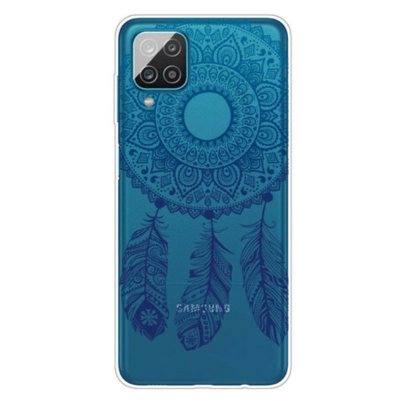 Coque Samsung Galaxy A12 / M12 Mandala Floral Unique