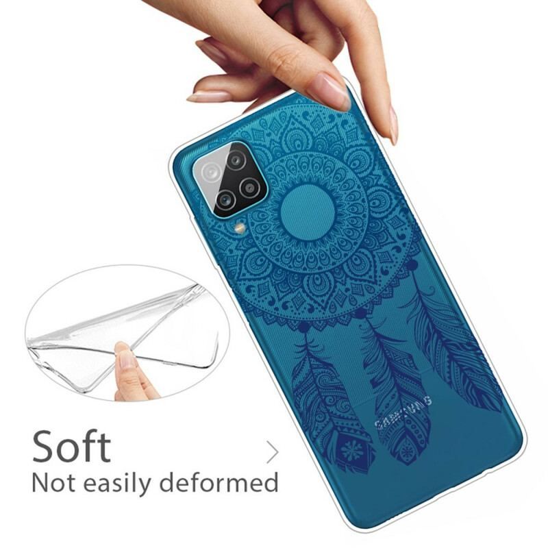 Coque Samsung Galaxy A12 / M12 Mandala Floral Unique