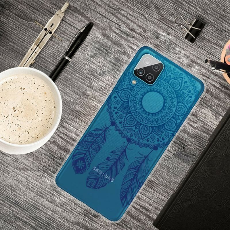 Coque Samsung Galaxy A12 / M12 Mandala Floral Unique