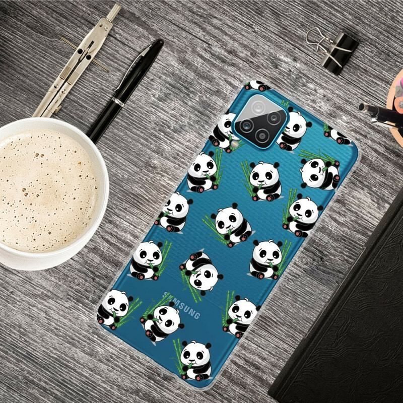 Coque Samsung Galaxy A12 / M12 Petits Pandas