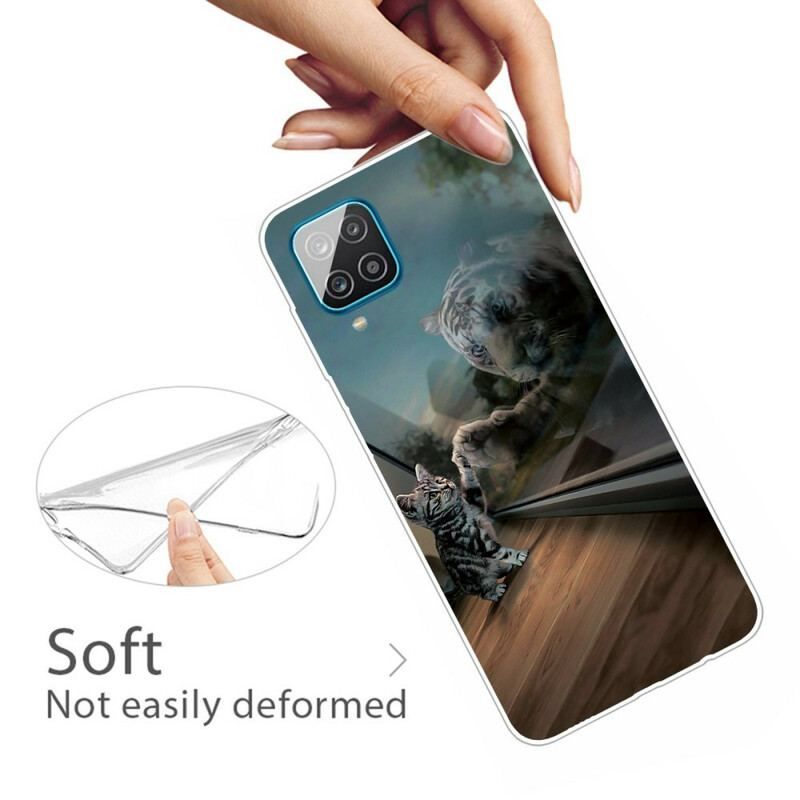 Coque Samsung Galaxy A12 / M12 Rêve de Chaton