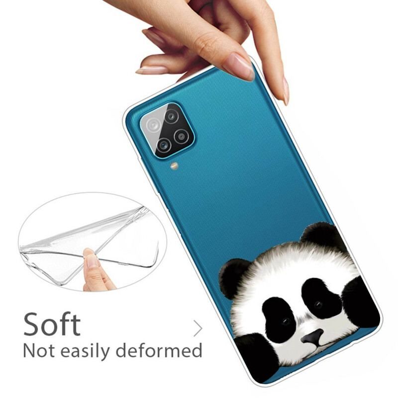 Coque Samsung Galaxy A12 / M12 Transparente Panda