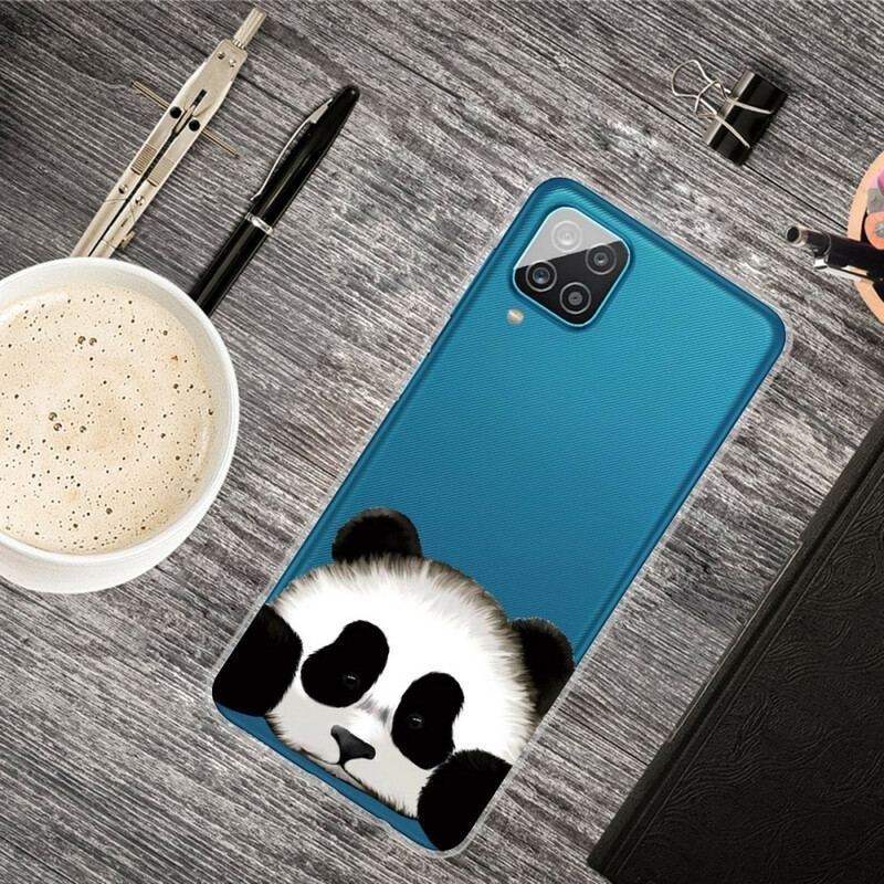 Coque Samsung Galaxy A12 / M12 Transparente Panda