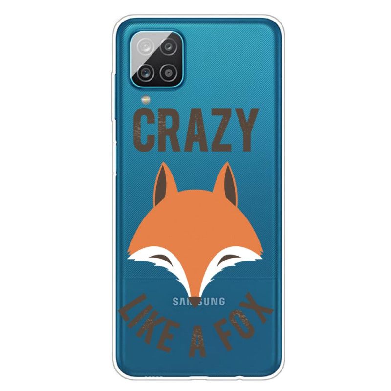 Coque Samsung Galaxy A12 Renard / Crazy Like A Fox