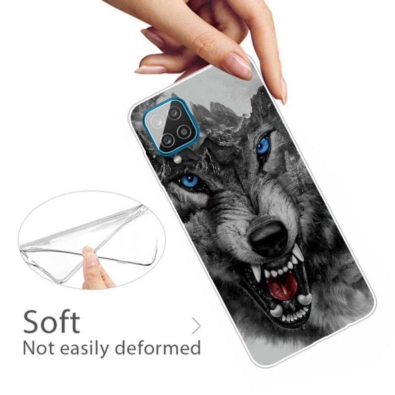 Coque Samsung Galaxy A12 Sublime Loup