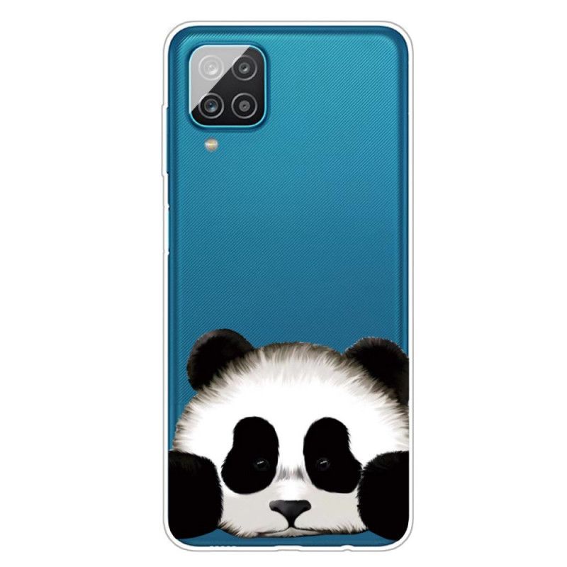 Coque Samsung Galaxy A12 Transparente Panda