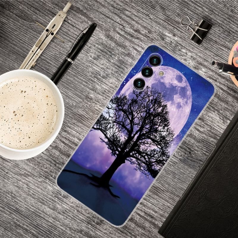 Coque Samsung Galaxy A13 5G / A04s Arbre et Lune