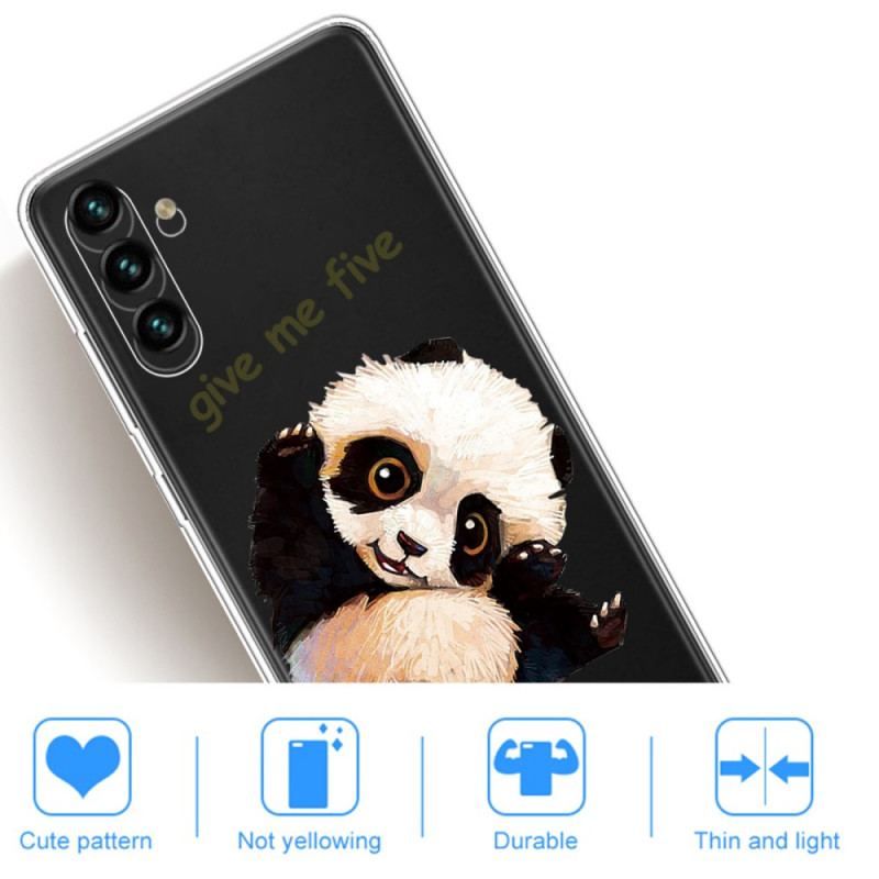 Coque Samsung Galaxy A13 5G / A04s Panda Give Me Five