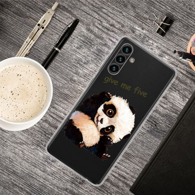 Coque Samsung Galaxy A13 5G / A04s Panda Give Me Five