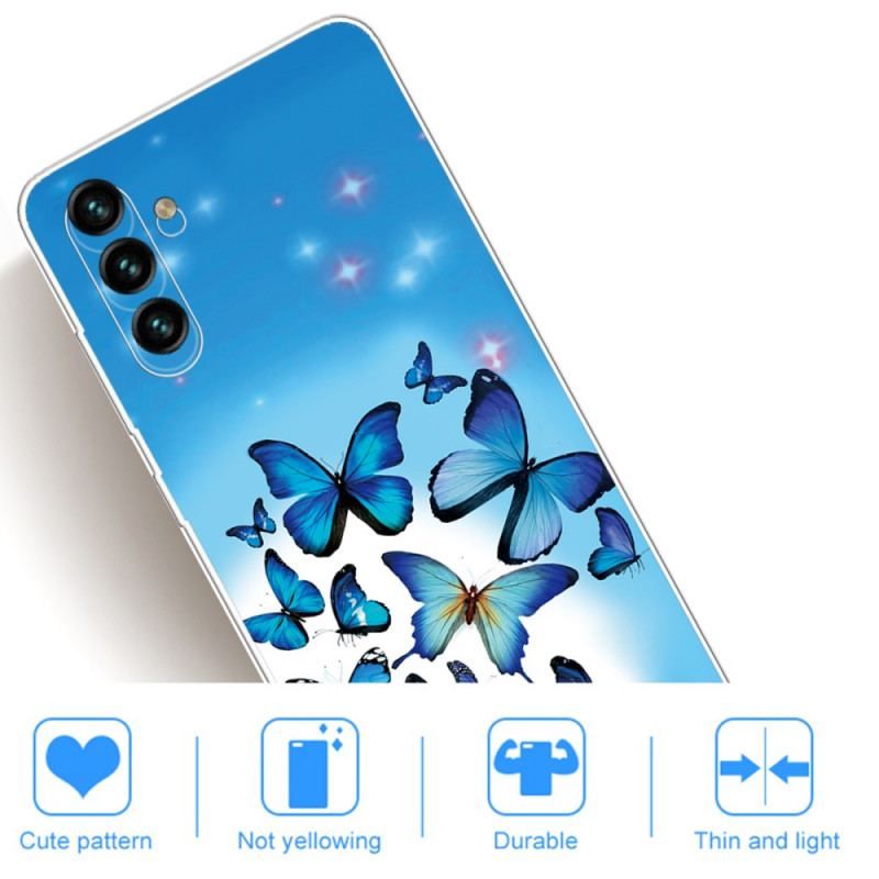 Coque Samsung Galaxy A13 5G / A04s Papillons Papillons