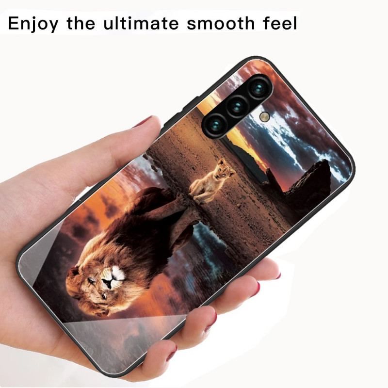 Coque Samsung Galaxy A13 5G / A04s Verre Trempé Rêve de Lionceau