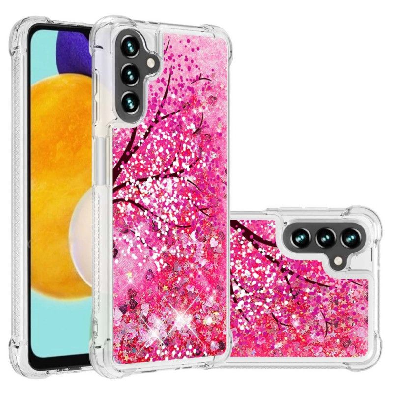 Coque Samsung Galaxy A13 5G Arbre Paillettes