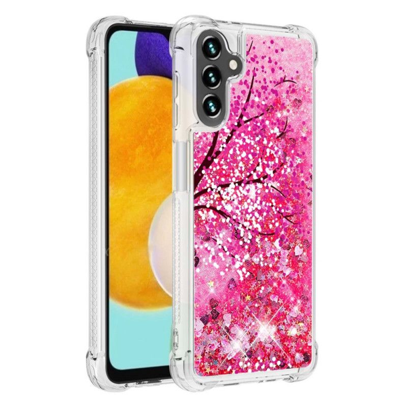 Coque Samsung Galaxy A13 5G Arbre Paillettes