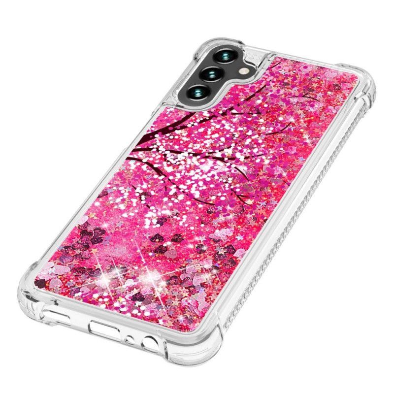 Coque Samsung Galaxy A13 5G Arbre Paillettes