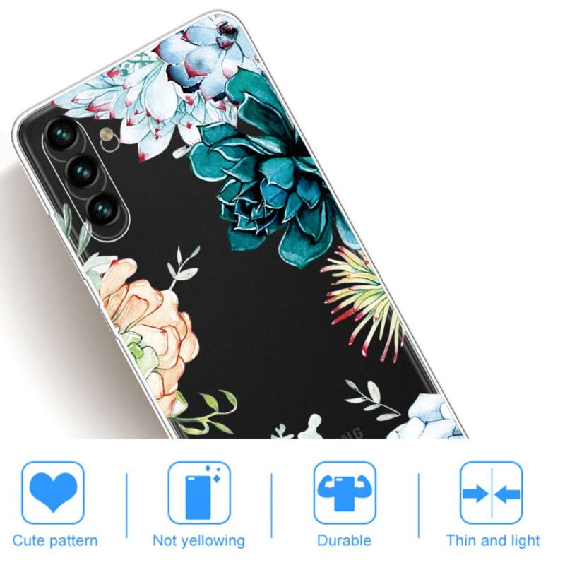 Coque Samsung Galaxy A13 5G Fleurs Aquarelle