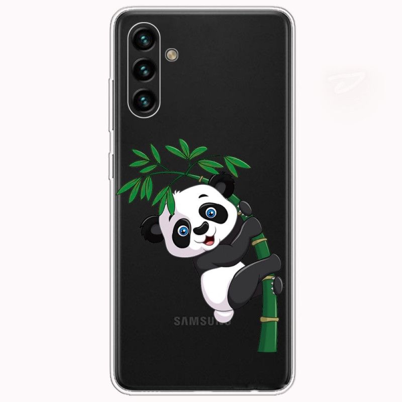 Coque Samsung Galaxy A13 5G Panda Sur Le Bambou