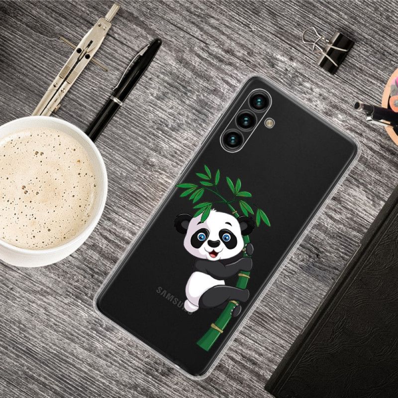 Coque Samsung Galaxy A13 5G Panda Sur Le Bambou