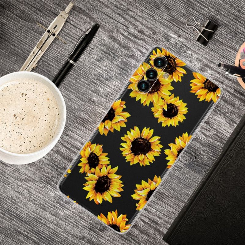 Coque Samsung Galaxy A13 5G Tournesols