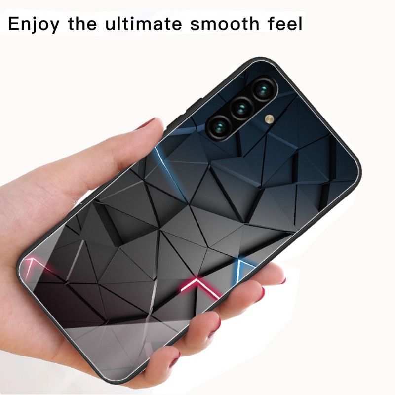 Coque Samsung Galaxy A13 5G Verre Trempé Géométrie