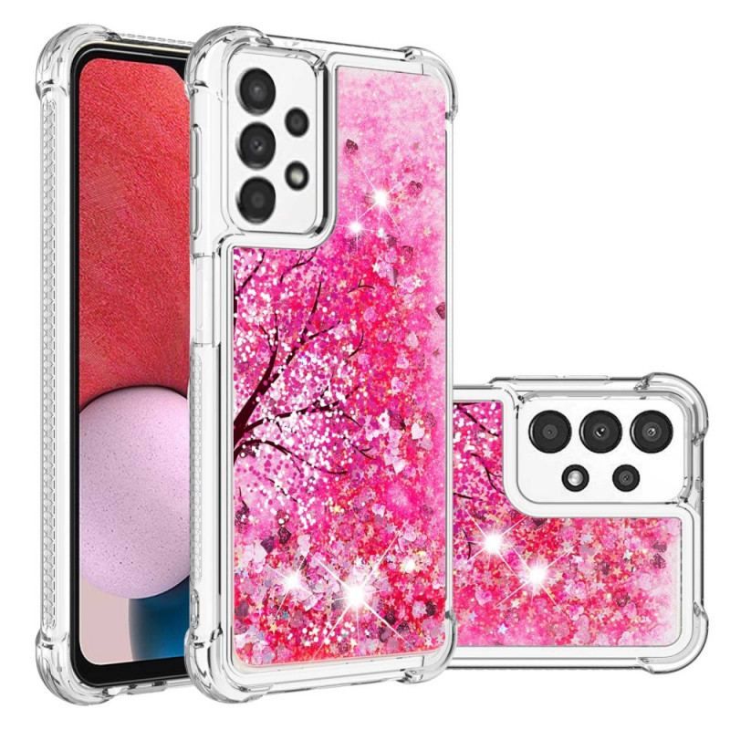 Coque Samsung Galaxy A13 Arbre Paillettes