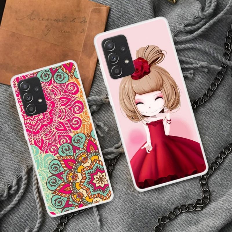 Coque Samsung Galaxy A13 Butterfly Lady