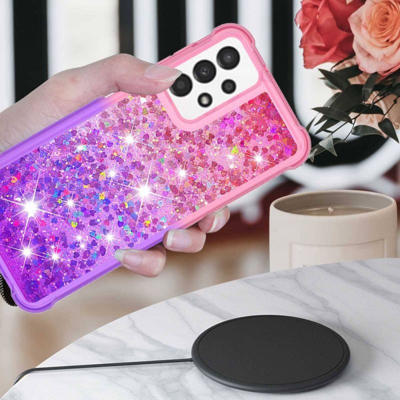 Coque Samsung Galaxy A13 Paillettes Color