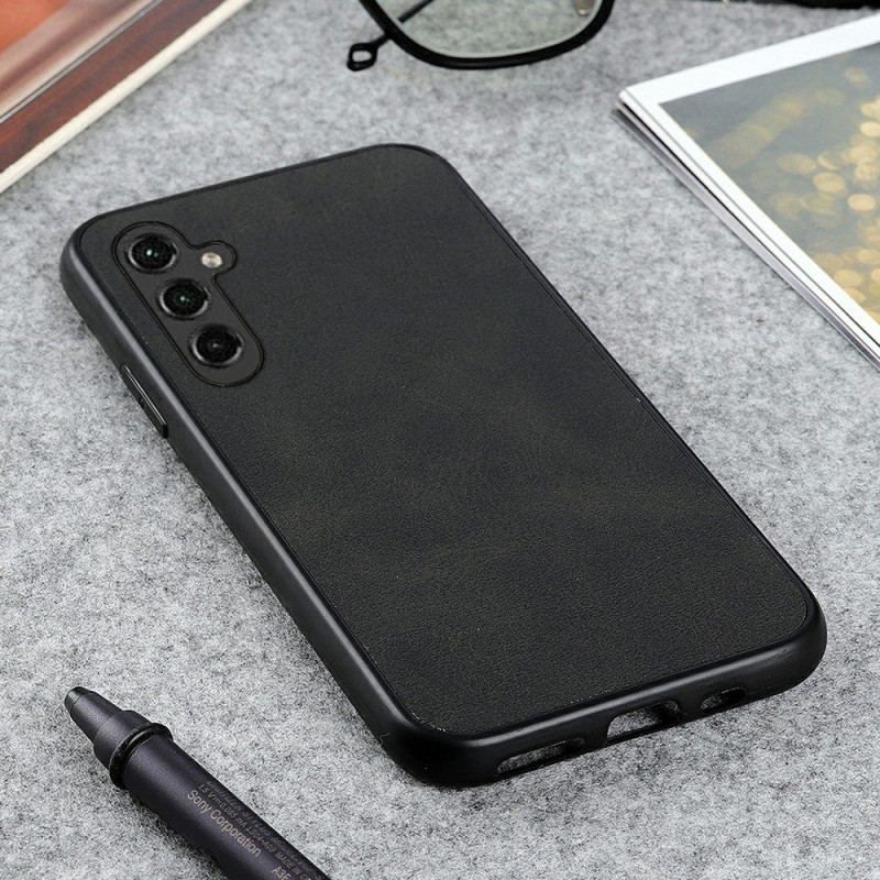 Coque Samsung Galaxy A14 5G / A14 Effet Cuir Look Raffiné