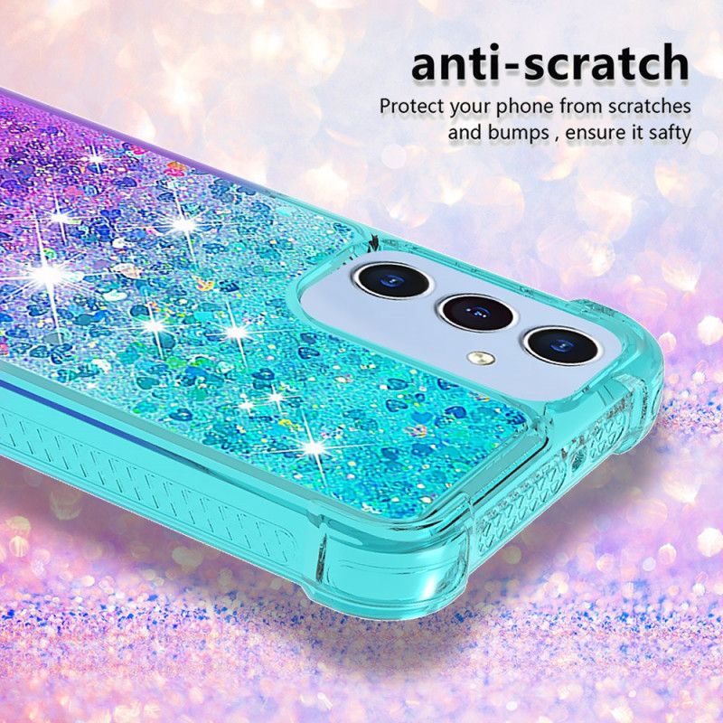 Coque Samsung Galaxy A15 5G Dégradé Paillettes