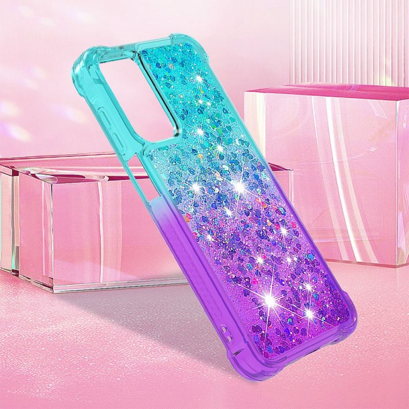 Coque Samsung Galaxy A15 5G Dégradé Paillettes