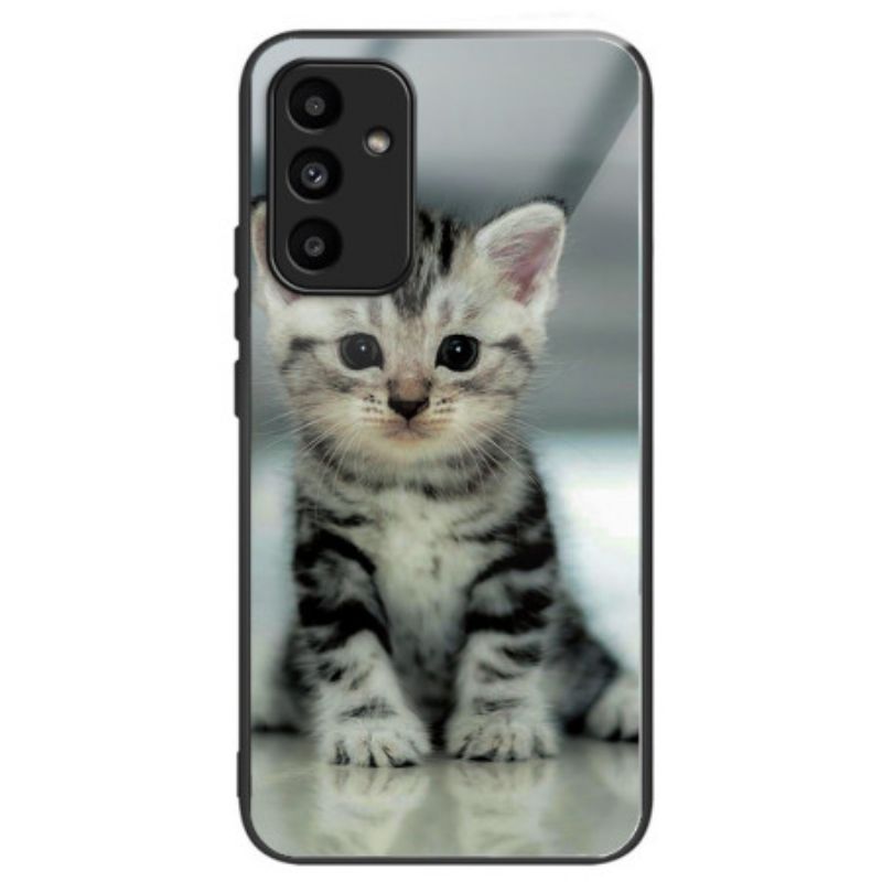 Coque Samsung Galaxy A15 5G / A15 Verre Trempé Chaton