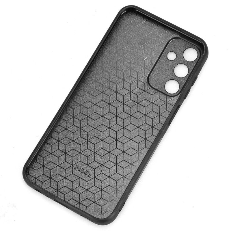 Coque Samsung Galaxy A15 Effet Cuir Coutures