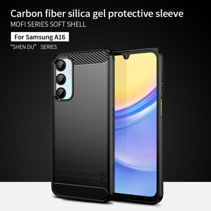 Coque Samsung Galaxy A16 4G / 5G Fibre Carbone Brossée MOFI