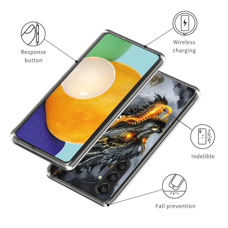 Coque Samsung Galaxy A16 4G / 5G Silicone Dragon