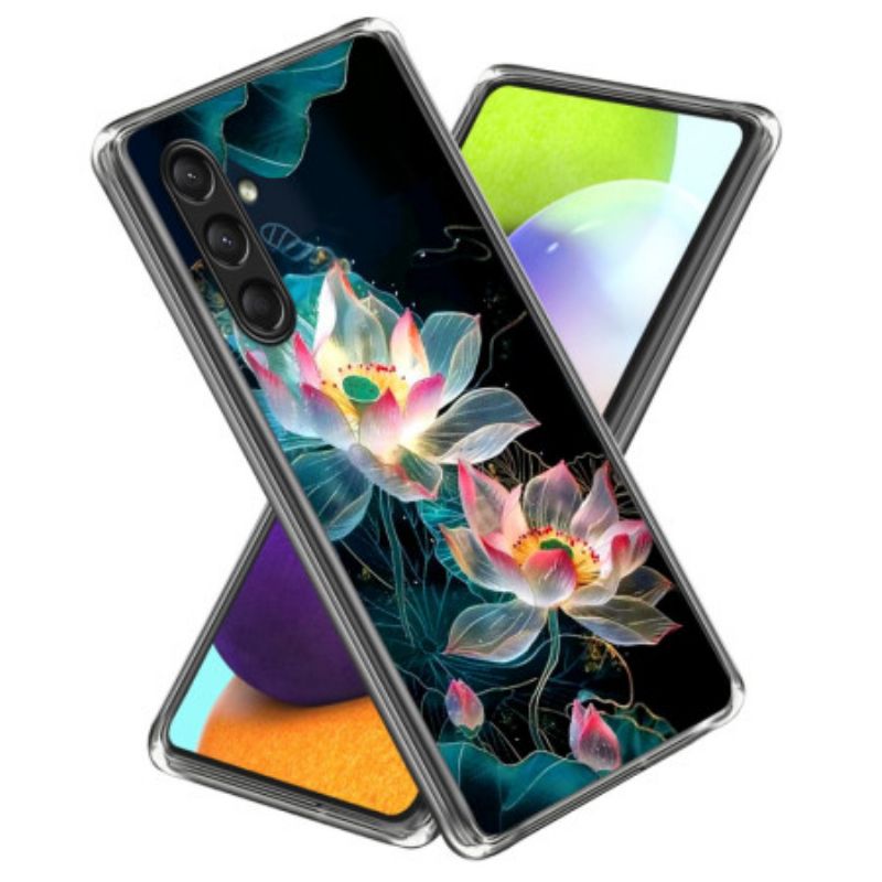 Coque Samsung Galaxy A16 4G / 5G Silicone Fleurs