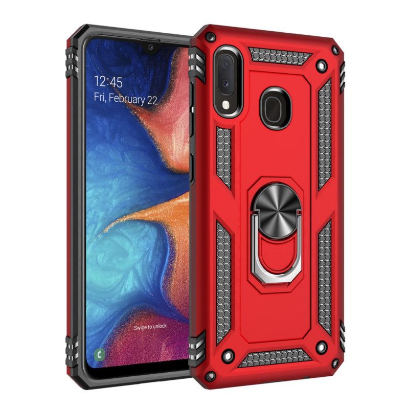 Coque Samsung Galaxy A20e Anneau Premium